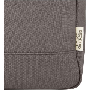 Sac à dos pour ordinateur portable Joey de 15 L en toile recyclée GRS 15 pouces avec dessus enroulable 30