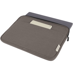 Housse pour ordinateur portable Joey de 2 L en toile recyclée GRS 14 pouces 18