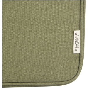 Housse pour ordinateur portable Joey de 2 L en toile recyclée GRS 14 pouces 28