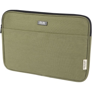 Housse pour ordinateur portable Joey de 2 L en toile recyclée GRS 14 pouces 12