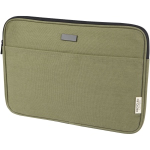 Housse pour ordinateur portable Joey de 2 L en toile recyclée GRS 14 pouces 5
