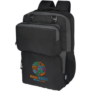 Sac à dos pour ordinateur portable Trailhead de 14 L recyclé GRS bicolore 15 pouces 3
