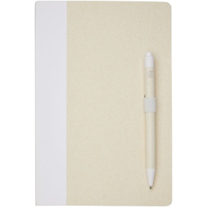 Ensemble carnet de notes format A5 et stylo bille, à partir de briques de lait recyclées, Dairy Dream 9