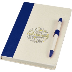 Ensemble carnet de notes format A5 et stylo bille, à partir de briques de lait recyclées, Dairy Dream 11
