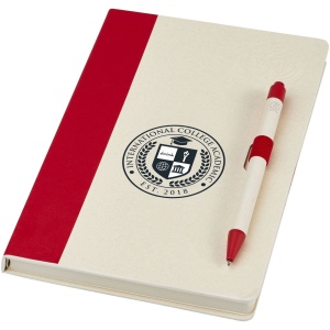Ensemble carnet de notes format A5 et stylo bille, à partir de briques de lait recyclées, Dairy Dream 12