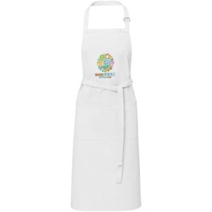 Tablier ajustable Andrea de 240 g/m² avec bretelle réglable au cou 28