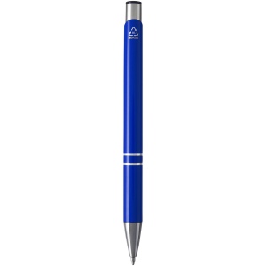 Stylo bille en aluminium recyclé Moneta (encre noire) 27