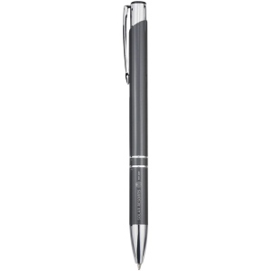 Stylo bille en aluminium recyclé Moneta (encre noire) 13
