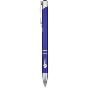 Stylo bille en aluminium recyclé Moneta (encre noire) 17