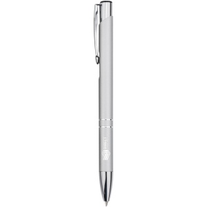 Stylo bille en aluminium recyclé Moneta (encre noire) 18