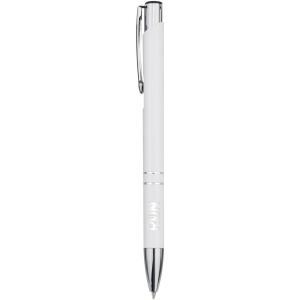 Stylo bille en aluminium recyclé Moneta (encre noire) 19
