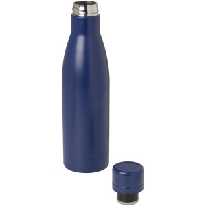 Bouteille isotherme Vasa en acier inoxydable recyclé certifié RCS de 500 ml avec isolation par le vide et couche de cuivre 22