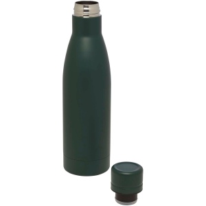 Bouteille isotherme Vasa en acier inoxydable recyclé certifié RCS de 500 ml avec isolation par le vide et couche de cuivre 24