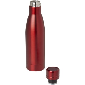 Bouteille isotherme Vasa en acier inoxydable recyclé certifié RCS de 500 ml avec isolation par le vide et couche de cuivre 25
