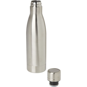 Bouteille isotherme Vasa en acier inoxydable recyclé certifié RCS de 500 ml avec isolation par le vide et couche de cuivre 26