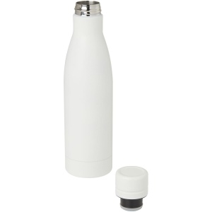 Bouteille isotherme Vasa en acier inoxydable recyclé certifié RCS de 500 ml avec isolation par le vide et couche de cuivre 27