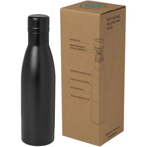 Bouteille isotherme Vasa en acier inoxydable recyclé certifié RCS de 500 ml avec isolation par le vide et couche de cuivre 2