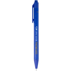 Stylo bille Chartik monochromatique en papier recyclé avec finition mate (encre noire) 9