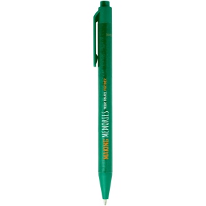 Stylo bille Chartik monochromatique en papier recyclé avec finition mate (encre noire) 10
