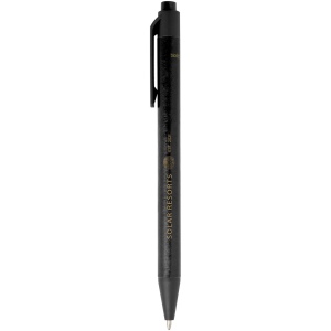 Stylo bille Chartik monochromatique en papier recyclé avec finition mate (encre noire) 11
