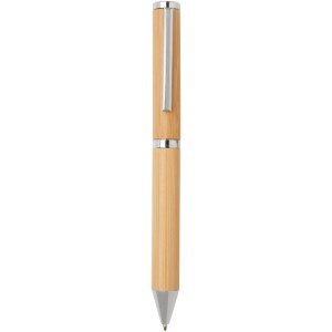 Coffret cadeau stylo bille et stylo roller Apolys en bambou  (encre noire) 4