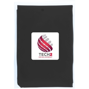 Poncho jetable pour la pluie Mayan recyclé certifié GRS avec pochette de rangement 14