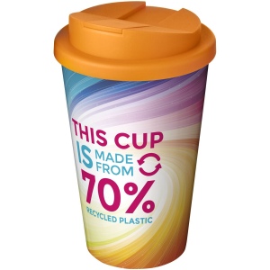 Gobelet avec isolation Brite-Americano® Eco de 350 ml et anti-déversement 8