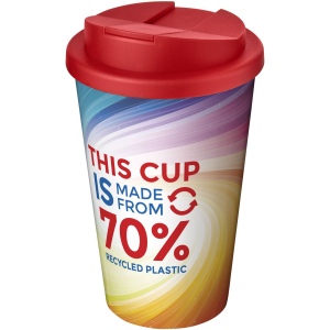 Gobelet avec isolation Brite-Americano® Eco de 350 ml et anti-déversement 9
