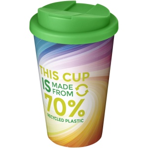 Gobelet avec isolation Brite-Americano® Eco de 350 ml et anti-déversement 5