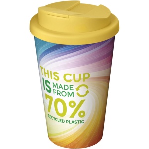 Gobelet avec isolation Brite-Americano® Eco de 350 ml et anti-déversement 11