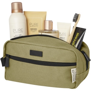 Pochette pour accessoires de voyage Joey de 3,5 L en toile recyclée certifiée GRS 25