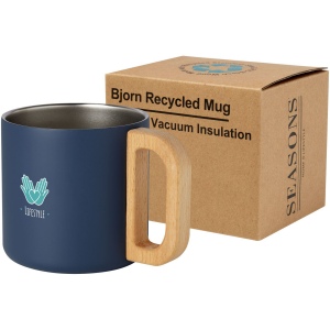 Tasse Bjorn de 360 ml en acier inoxydable recyclé certifiée RCS avec isolation sous vide et couche de cuivre 11