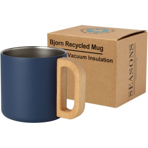 Tasse Bjorn de 360 ml en acier inoxydable recyclé certifiée RCS avec isolation sous vide et couche de cuivre 3