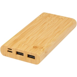 Batterie de secours Tulda de 10,000 mAh en bambou 2