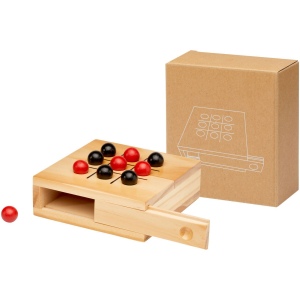 Jeu de morpion Strobus en bois 6