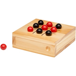 Jeu de morpion Strobus en bois 2