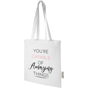 Sac shopping Madras en coton certifié GRS de 140 g/m2 de 7 L 19