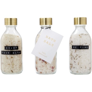 Coffret cadeau avec sel de bain WELLmark Just Relax avec 3 pièces de 200 ml 7
