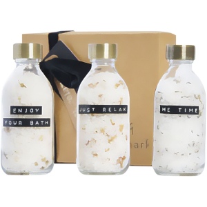 Coffret cadeau avec sel de bain WELLmark Just Relax avec 3 pièces de 200 ml 2