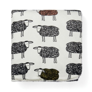 VINGA Plaid sherpa en rPET GRS Sheep 4