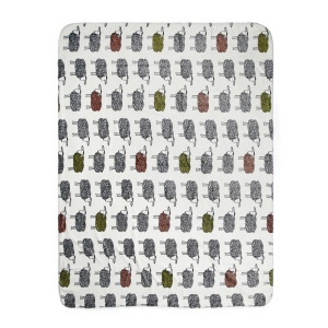 VINGA Plaid sherpa en rPET GRS Sheep 5