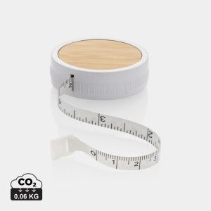 Mètre ruban de tailleur en plastique recyclé RCS et bambou 2