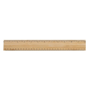 Règle 30cm épaisse et double face en bambou Timberson 4