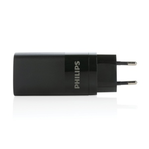 Chargeur mural USB 3 ports PD ultra-rapide Philips 65 W 3
