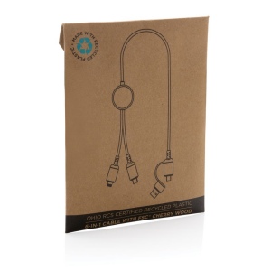 Câble 120 cm 6-en-1 en plastique recyclé RCS Ohio 13