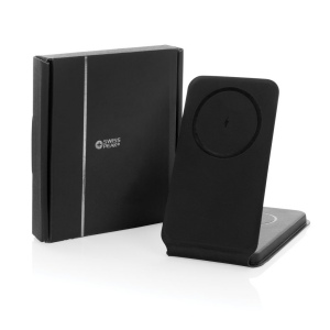 Chargeur magnétique 15W en PU recyclé RCS Swiss Peak 4