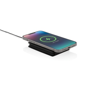 Chargeur magnétique 15W en PU recyclé RCS Swiss Peak 8