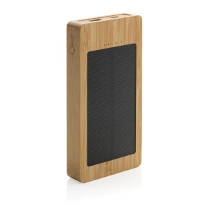 Batterie de secours solaire 10.000mAh en bambou Sunwick 5