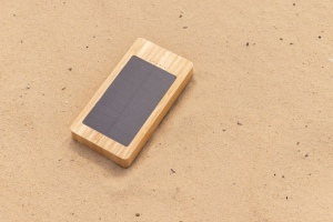 Batterie de secours solaire 10.000mAh en bambou Sunwick 10