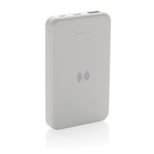 Powerbank 5000mAh avec induction 5W en plastique recyclé RCS 3